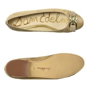 Sam Edelman Mage Suede Bow Ballet Flat